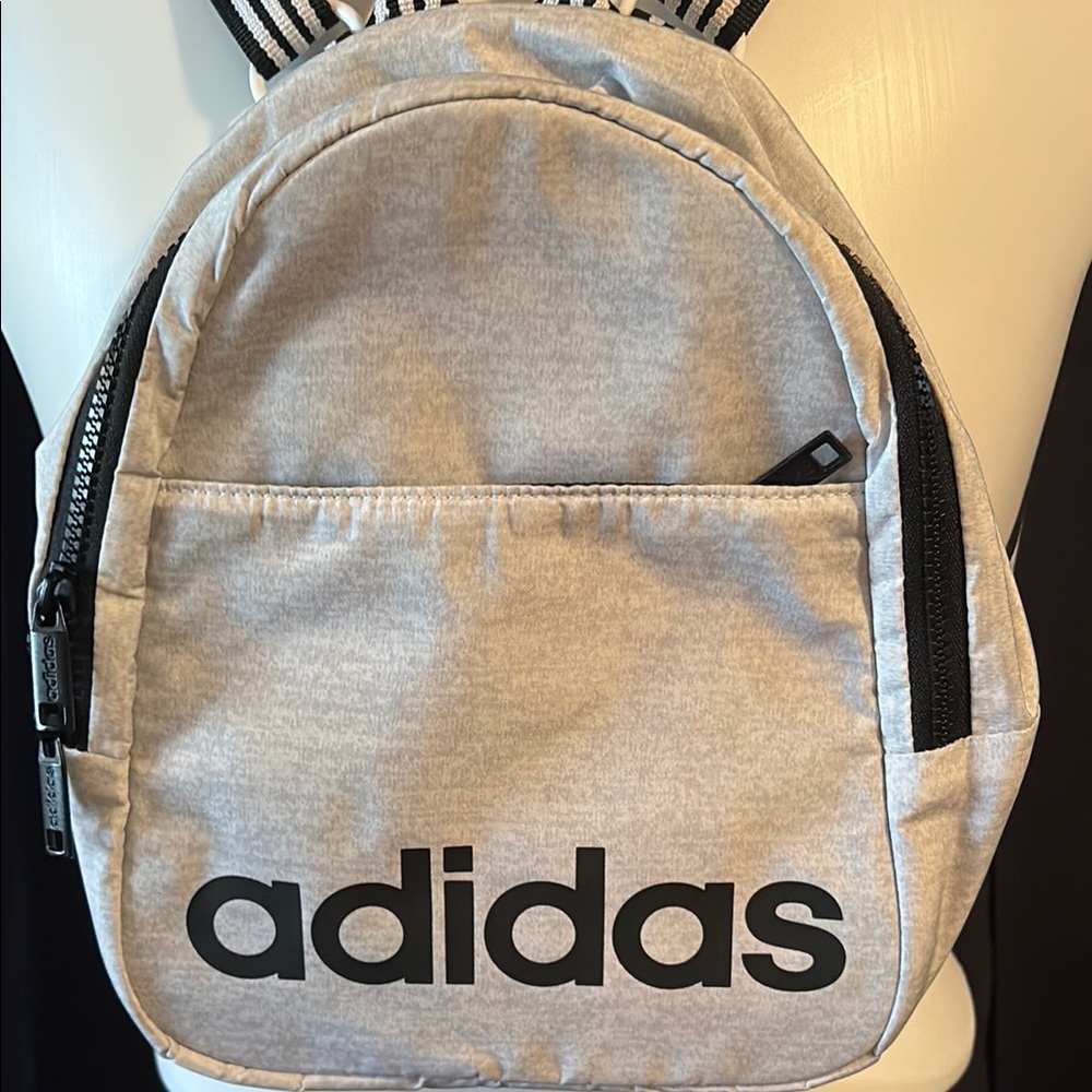 Adidas Gray Mini Backpack - Picture 2 of 8